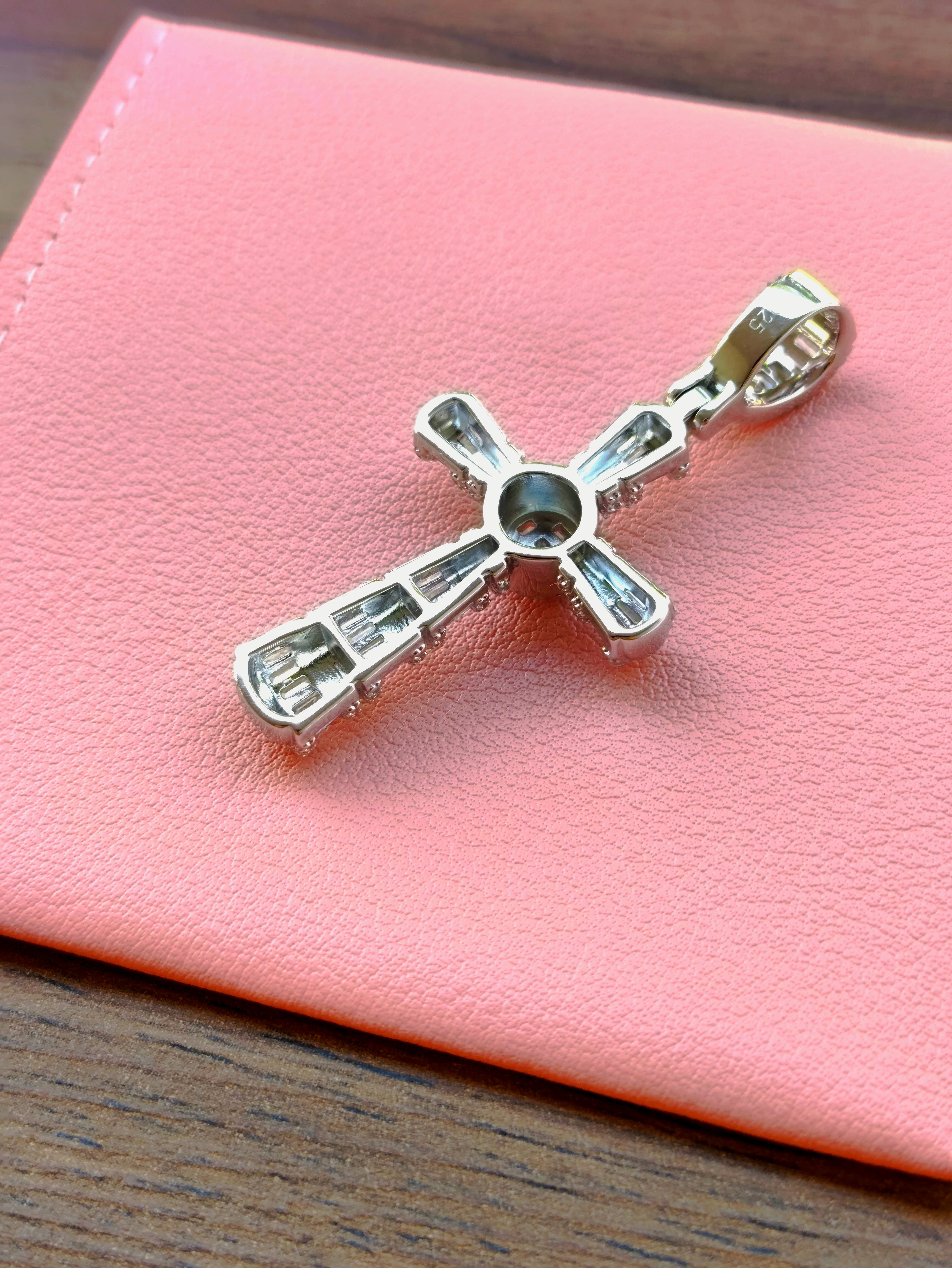 Cruz Full Zirconia – Plata 925