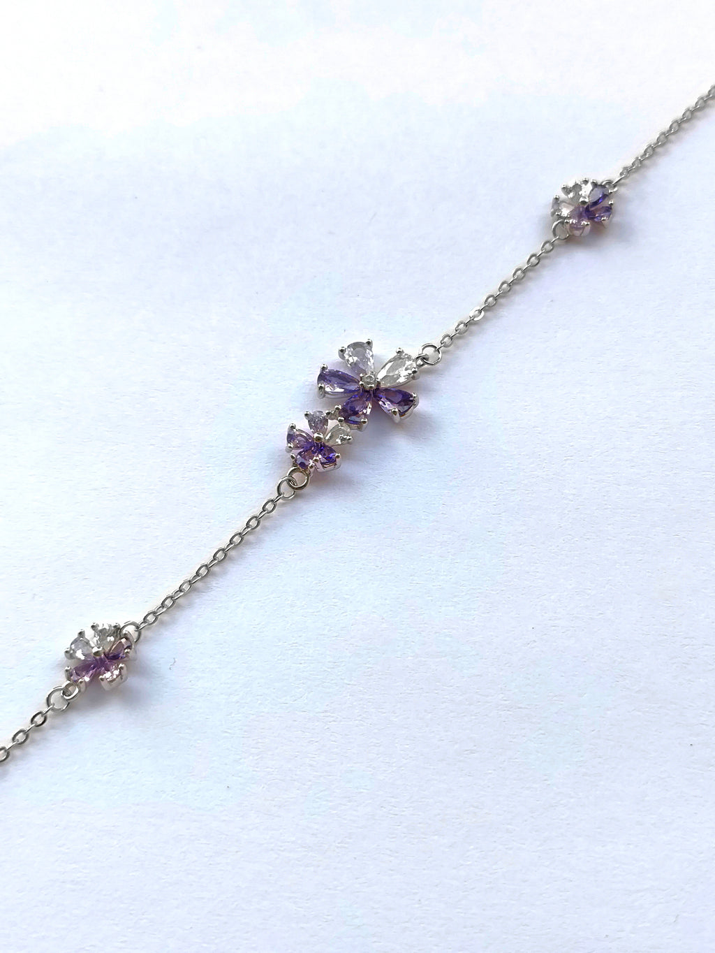 Pulsera Garden Violet – Plata 925