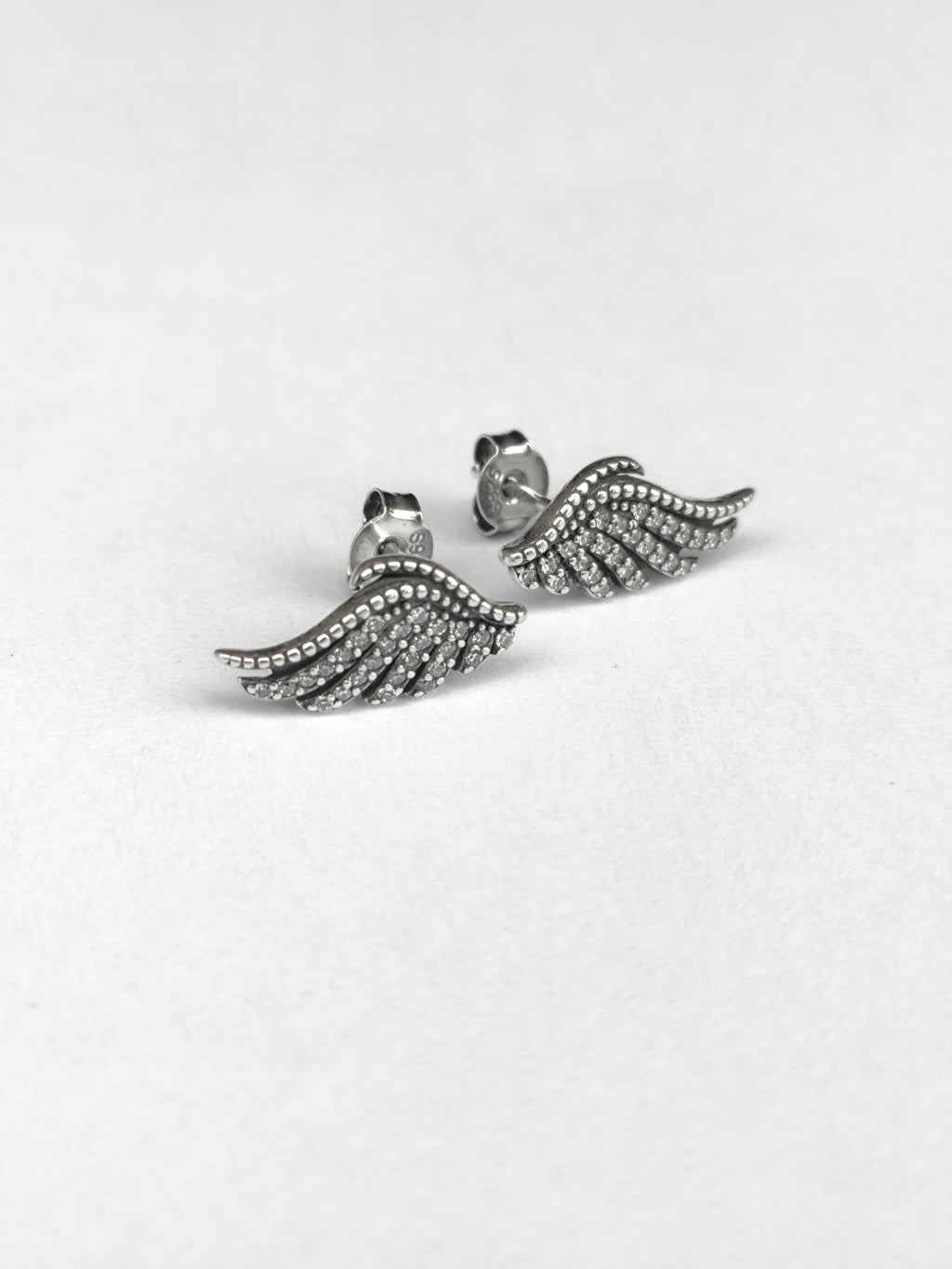 Arete Alas de Luz con Circonia – Plata 925